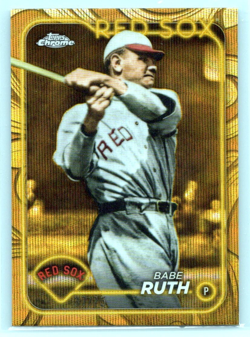 2024 Topps Chrome, Chrome Update, Gilded, Logo, Color Parallels