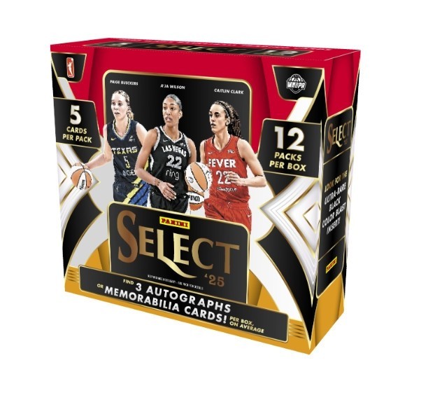 2025 PANINI SELECT WNBA BASKETBALL HOBBY BOX BLOWOUT CARDS
