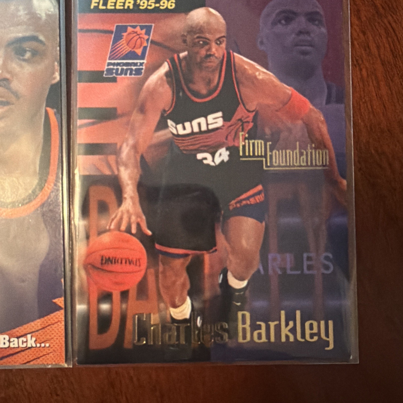 5 Charles Barkley Insert And Base Cards.