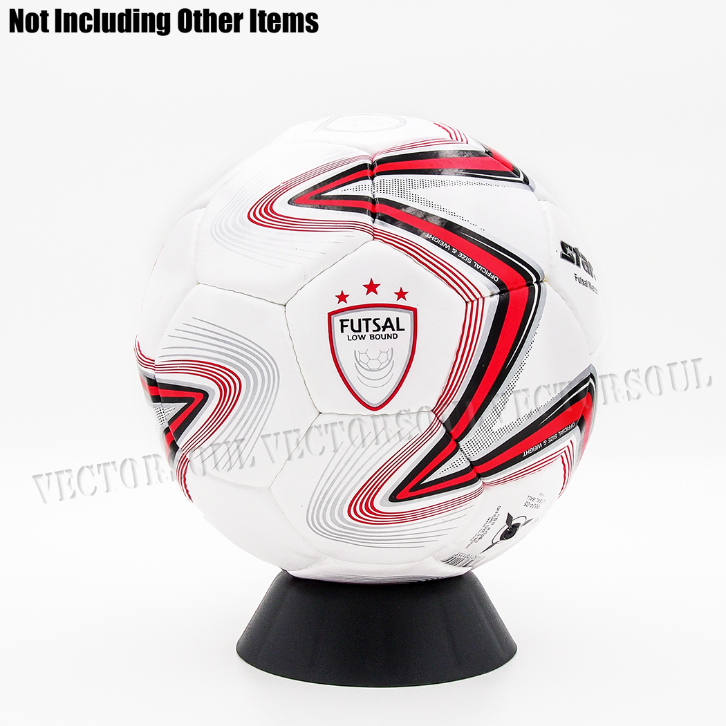 US Black Ball Stand Display Holder Plastic- Basketball Football Soccer Rugby