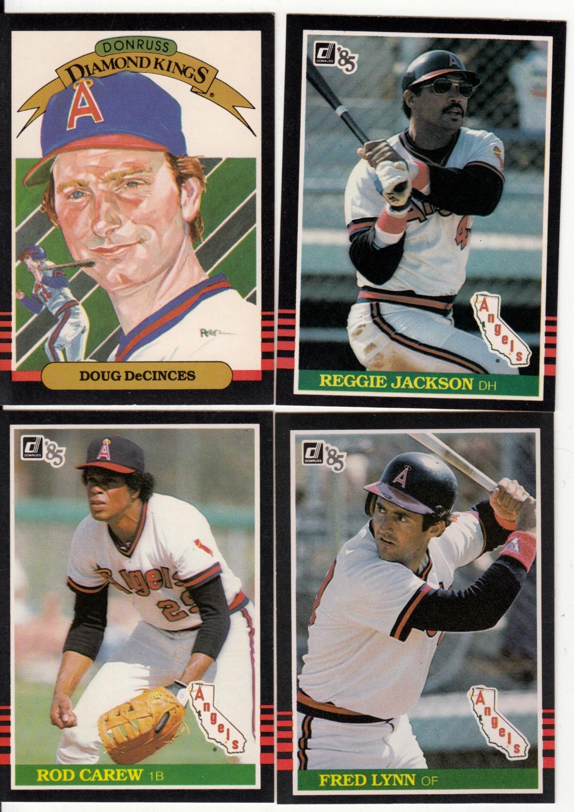 1985 Donruss Baseball MLB cards – Pick your Team Set
