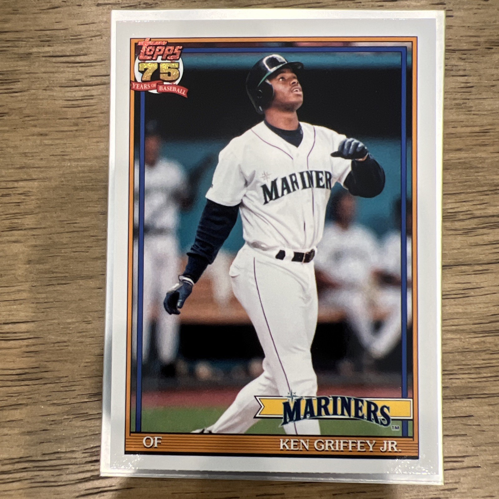 2026 Topps Series 1 Ken Griffey Jr 1991 Topps Throwback #T91-45 Mariners