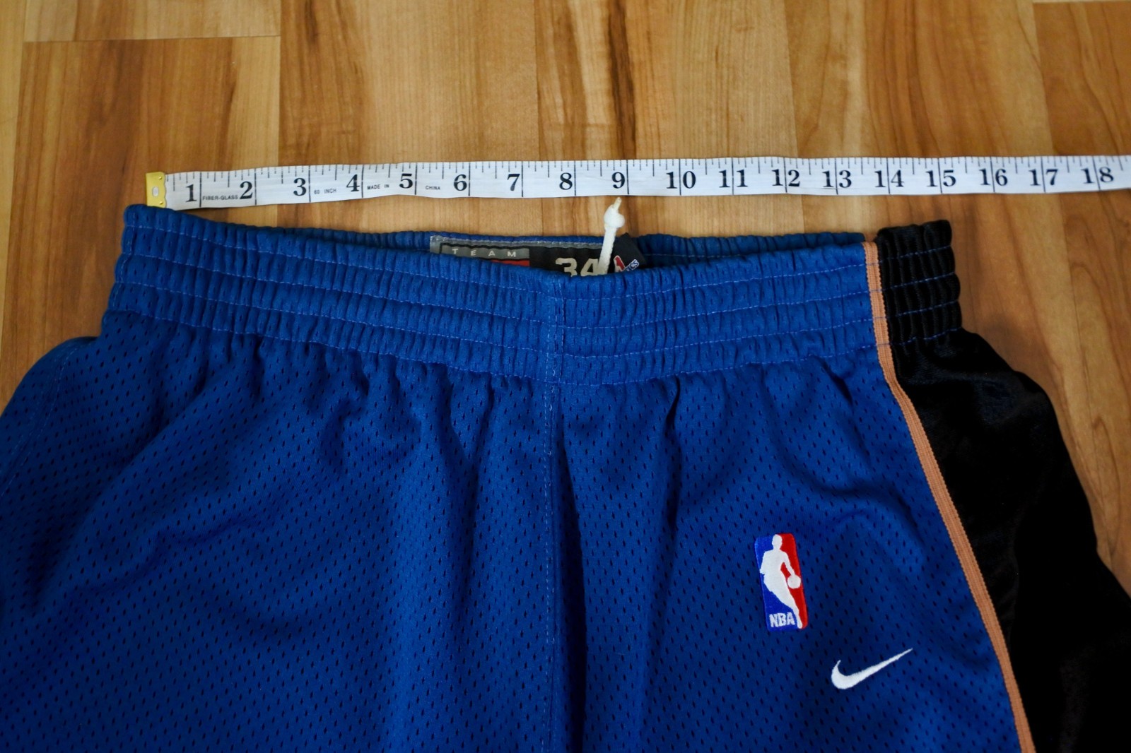 Washington Wizards Nike Authentic Shorts NBA Blue Jordan NBA Men Sewn Size 34