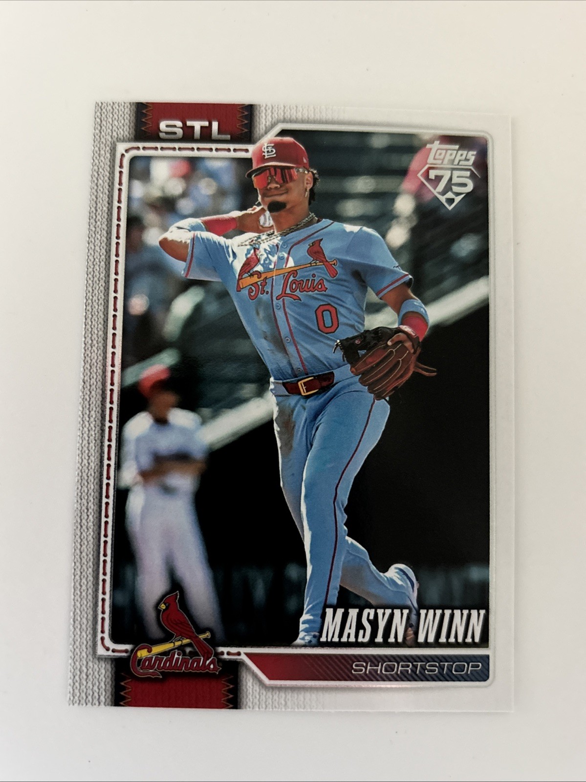 2026 Topps Series 2 Baseball #526 Masyn Winn, St. Louis Cardinals