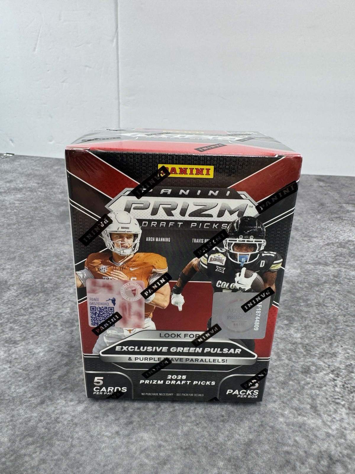 2025 Panini Prizm Draft Picks Football Factory Sealed 6 Pack Blaster Box