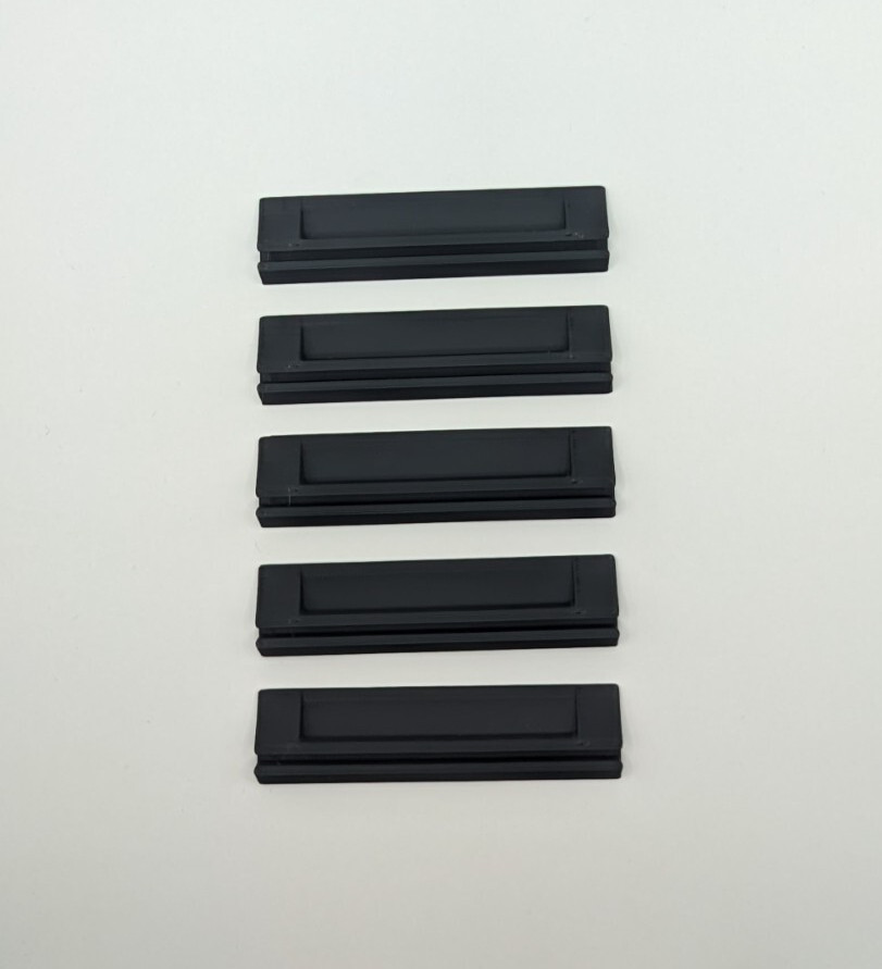 Trading Card Holder Upright Display – 5 Pack Black