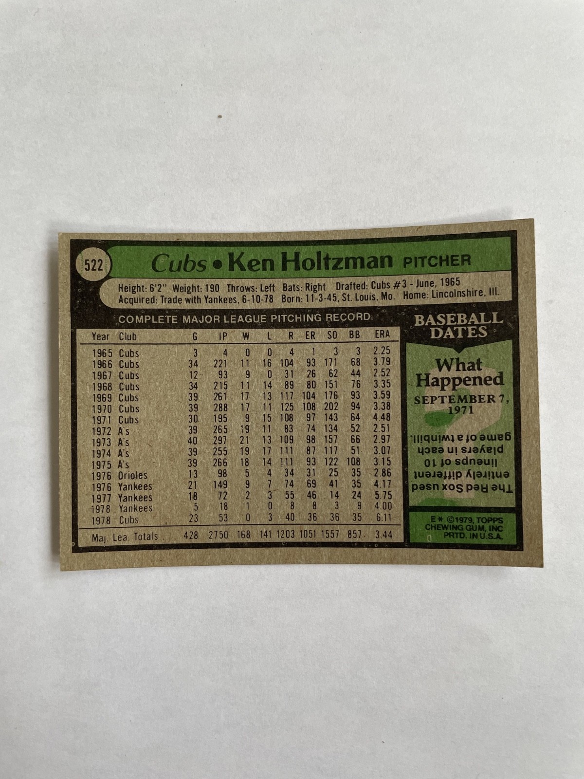 1979 Topps Cubs Team – Missing Only 4 Cards EX-MT/NM Bill Buckner Kingman