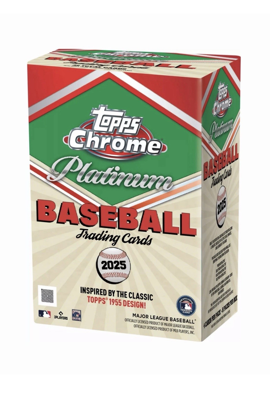 2025 Topps Chrome Platinum Anniversary – Sealed Value BOX