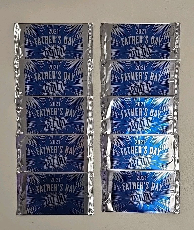 2021 Panini Father’s Day Multi-Sport Factory Sealed 10 Pack Lot (Thin)