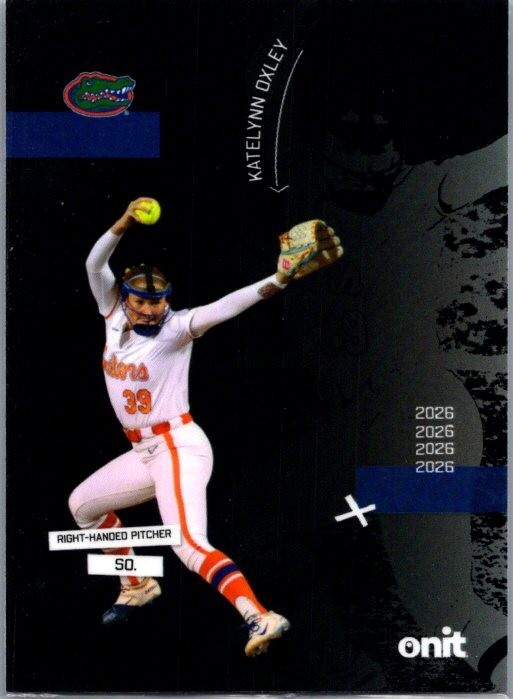 2026 ONIT Athlete NIL Florida Softball #SIL-4 Katelynn Oxley Silhouette