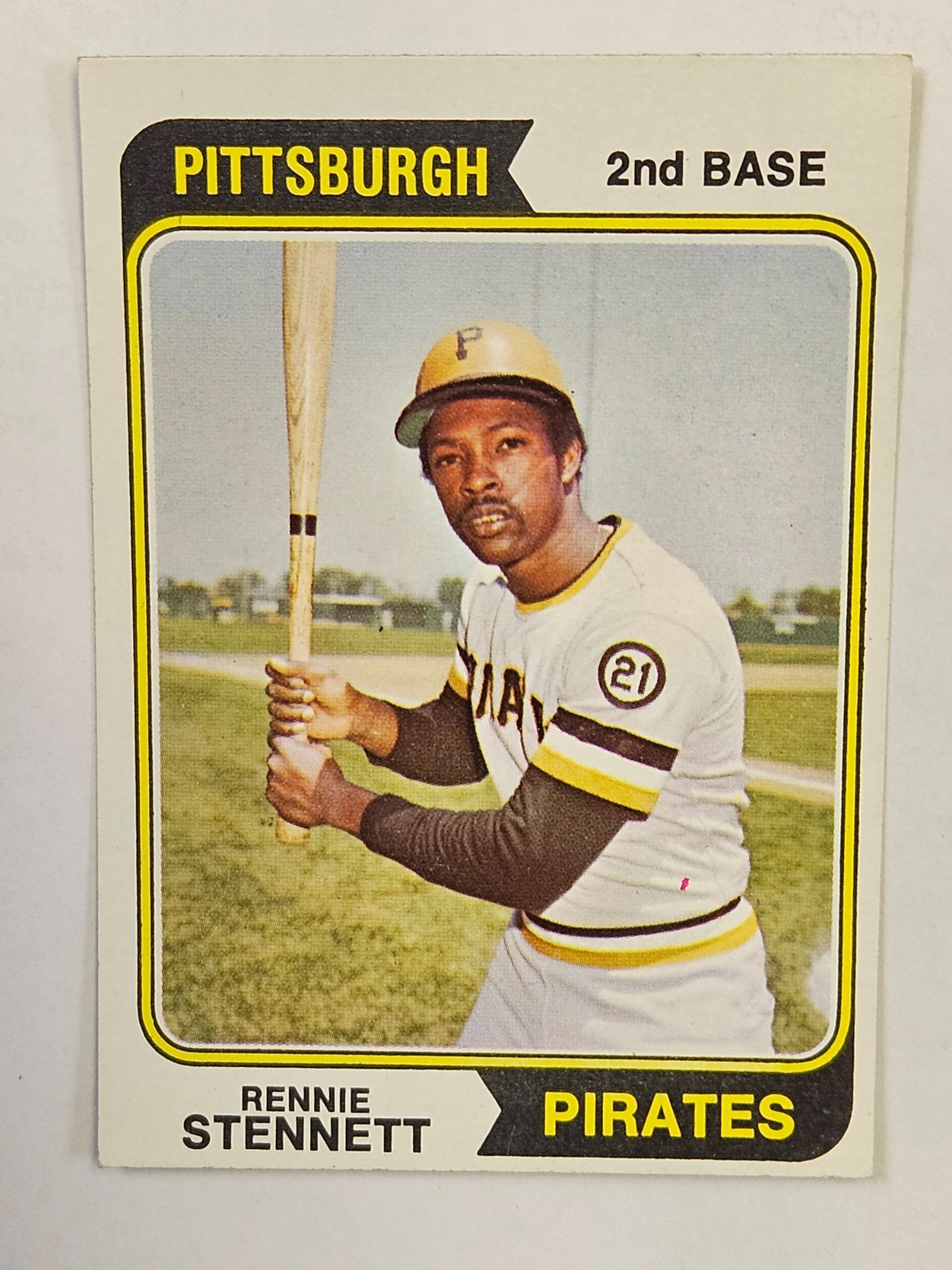 1974 Topps #426 Rennie Stennett Pittsburgh Pirates Near Mint or better