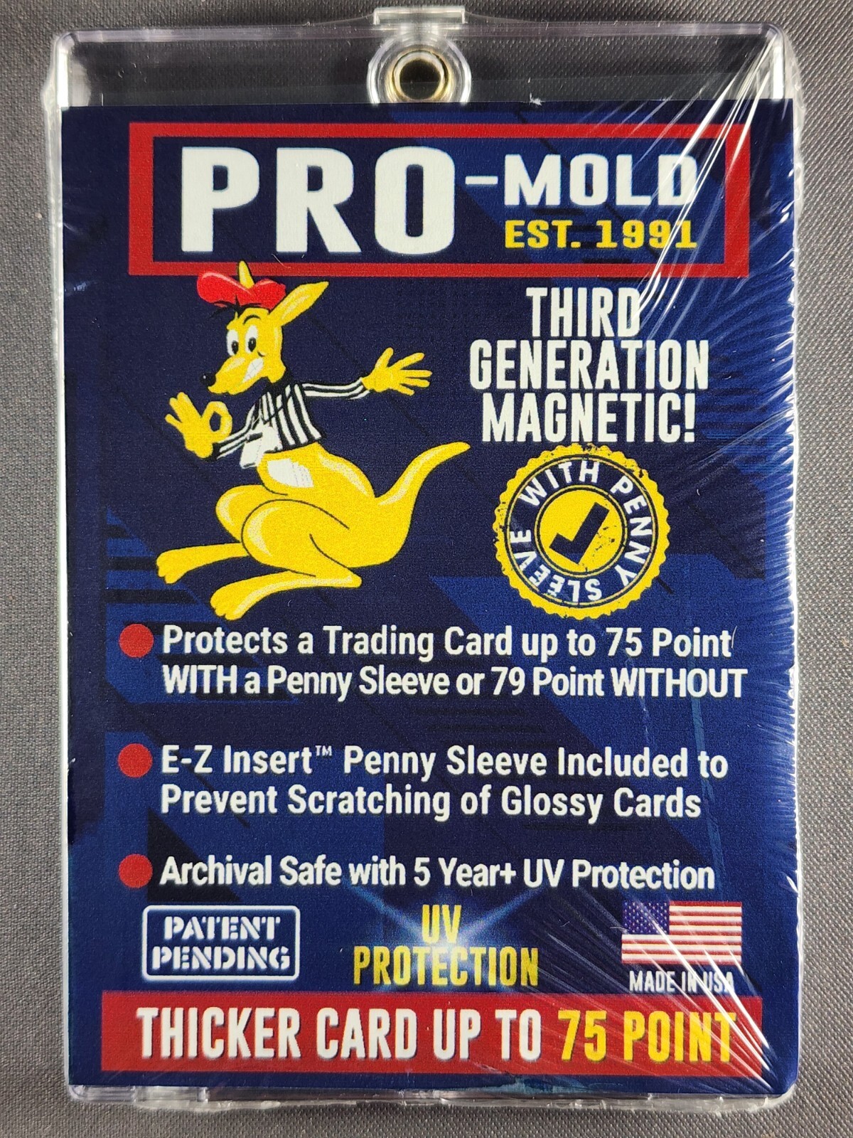 PRO MOLD 3rd Generation w/ Sleeve Magnetic Card Holders One Touch – MADE IN USA!