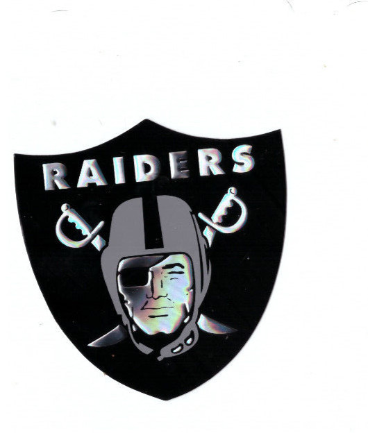 New 3″ Las Vegas Raiders Decals Free Ship