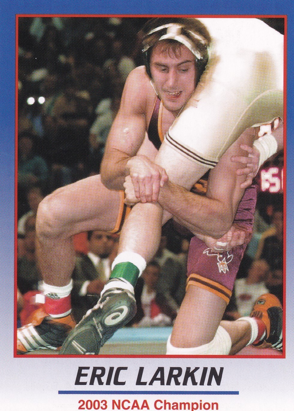 Eric Larkin 2008 ProImage Heroes of Wrestling Card ASU Wrestler Bellator MMA 28