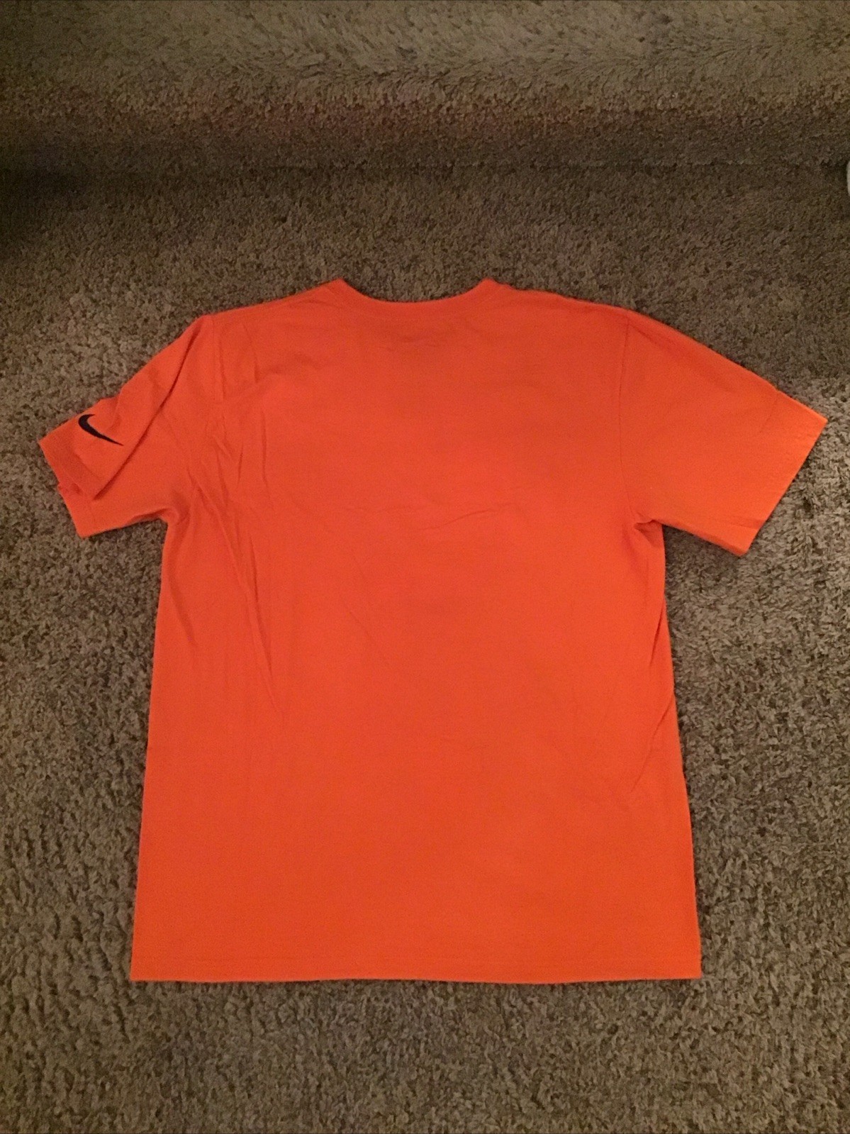 Nike Denver Broncos Peyton Manning History Orange Shirt Size Large