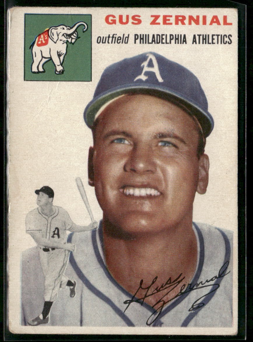 1954 Topps #2 Gus Zernial FR/GD