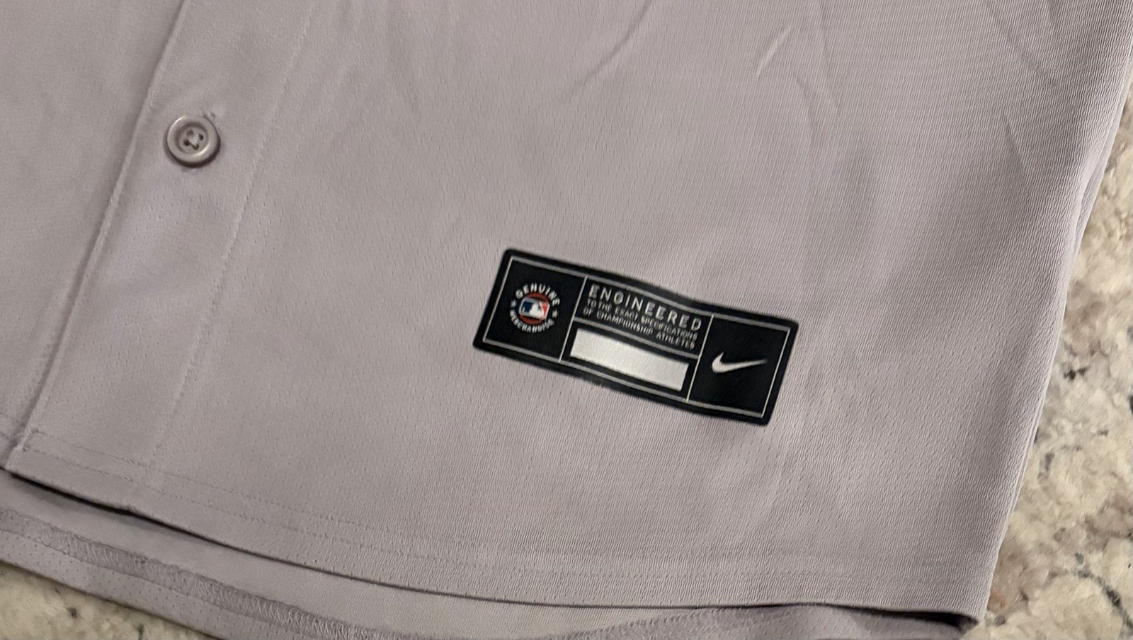 Nike Authentic Baltimore Orioles Cal Ripken Jr Baseball Gray Jersey Men’s Sz L