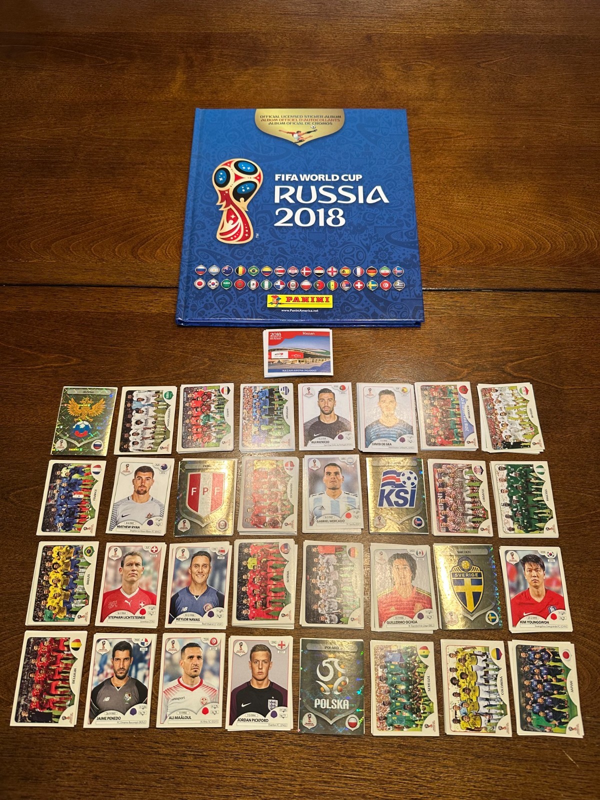 Panini FIFA World Cup Russia 2018 Stickers #10-31