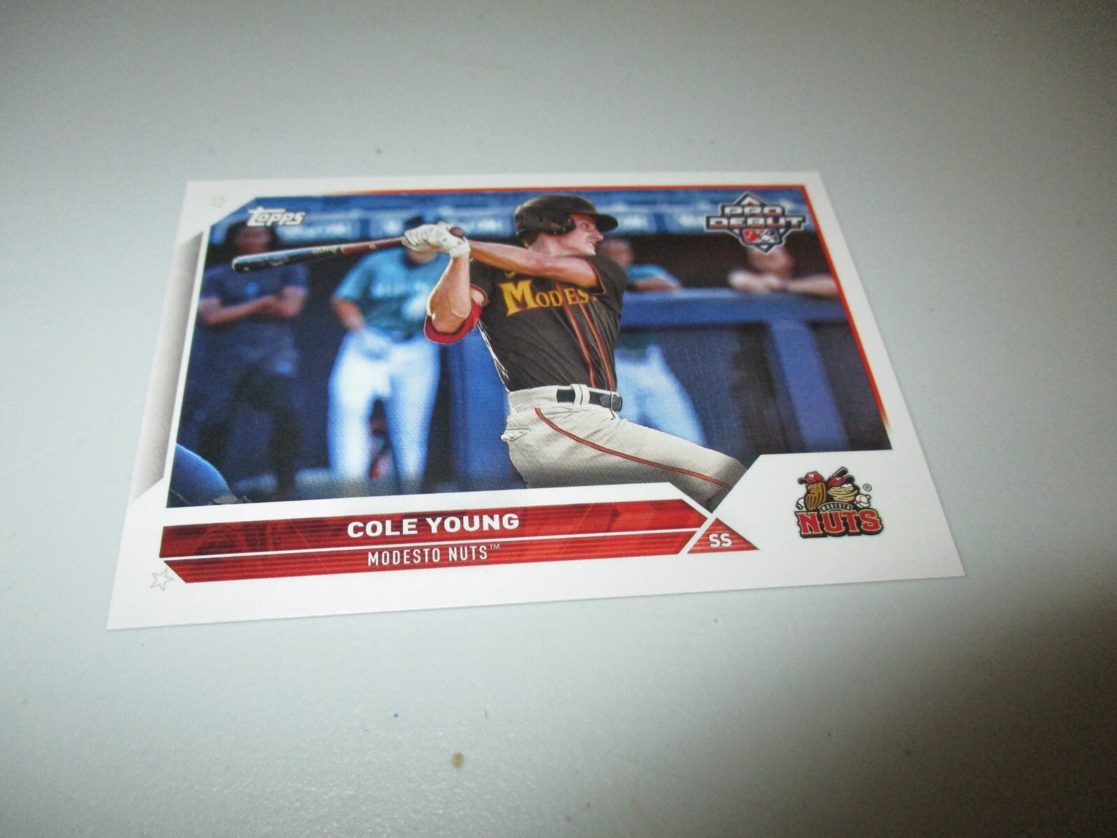 Cole Young 2023 Topps Pro Debut #PD-33