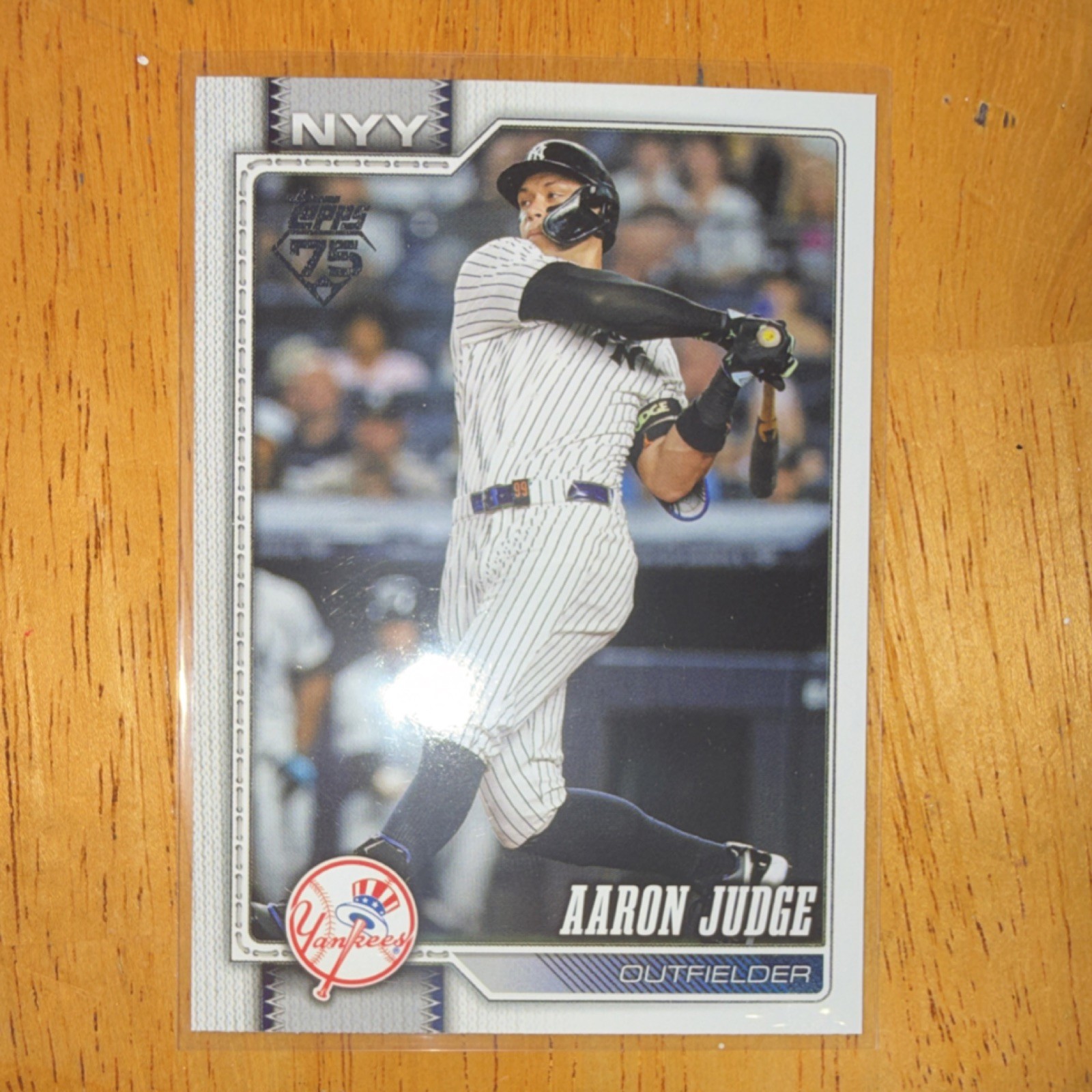 Topps 2026 Series 1 Aaron Judge New York Yankees #T91-34 1991 Insert Card