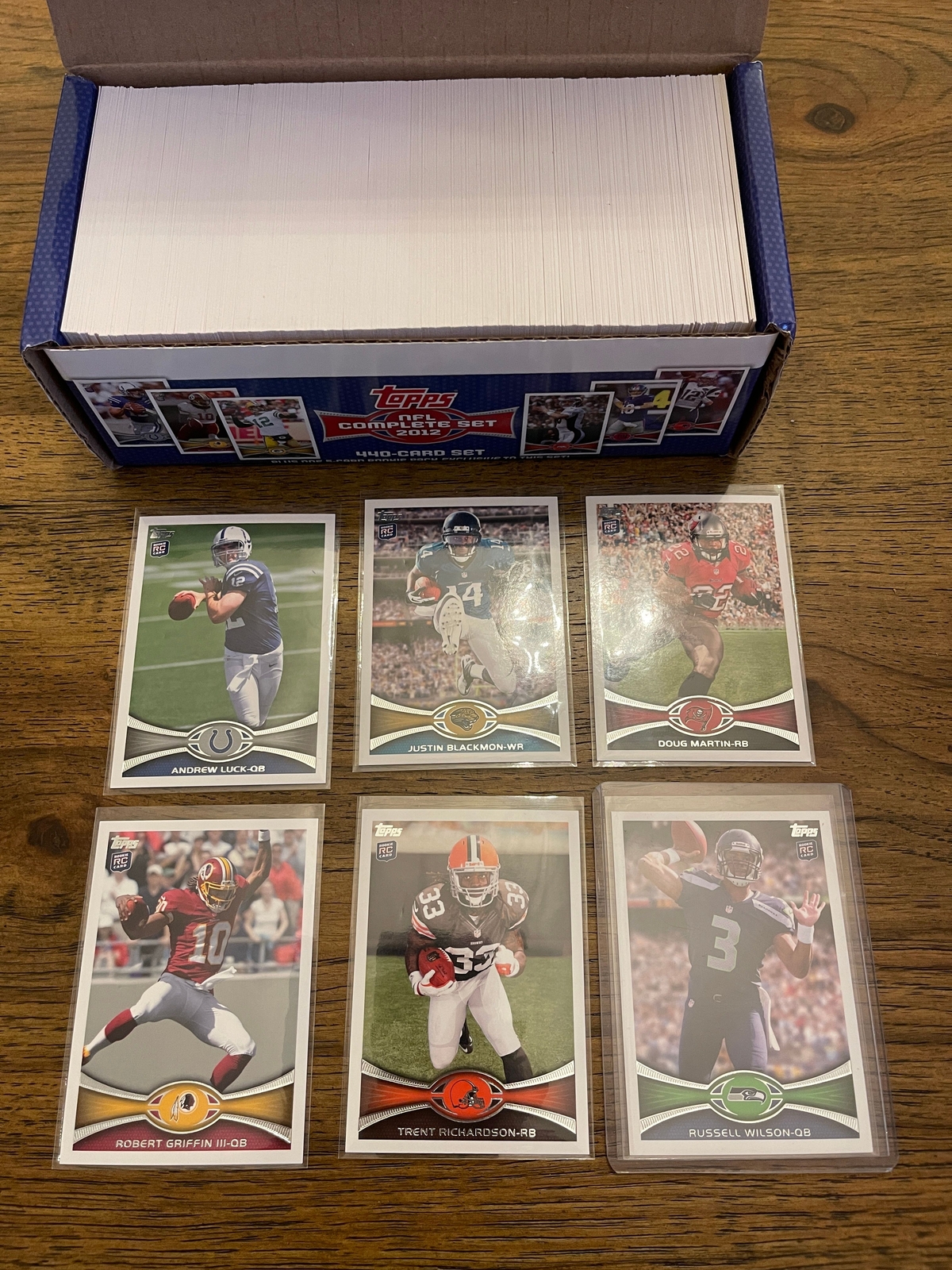 2012 Topps Football Cards 201-440 + Factory Set VARs (NM) – Complete Your Set