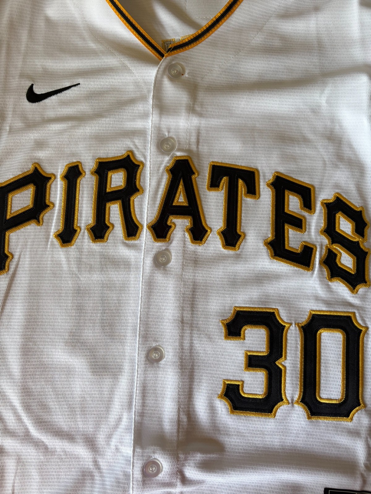 Men’s Paul Skenes Stitched Jersey Medium