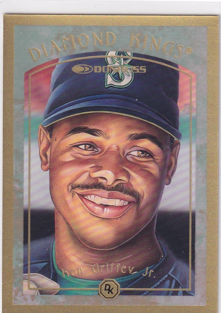 KEN GRIFFEY JR /10000 DONRUSS DIAMOND KINGS DK INSERT MARINERS #1 1997 97