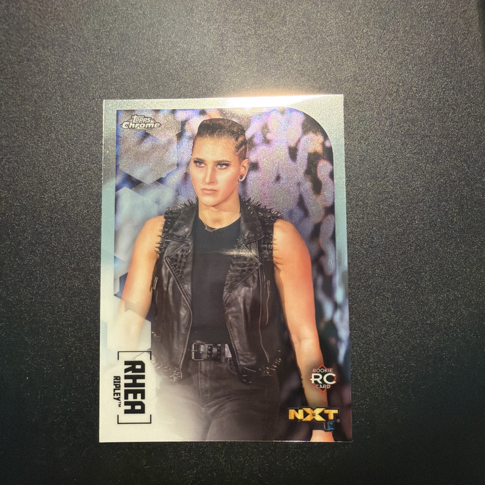 2020 Topps Chrome WWE #97 – RHEA RIPLEY RC – NXT Rookie Card
