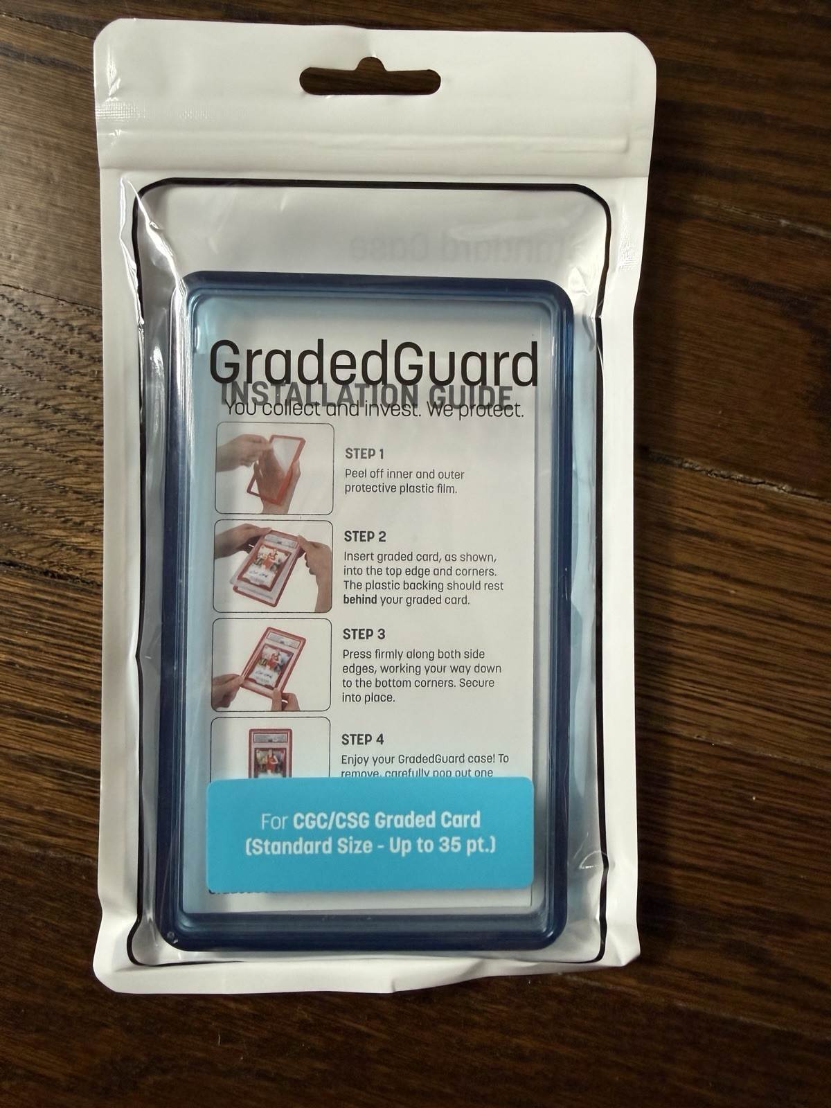 GradedGuard Multicolor Plastic Card Holders for CGC Graded Cards Lot of (9)