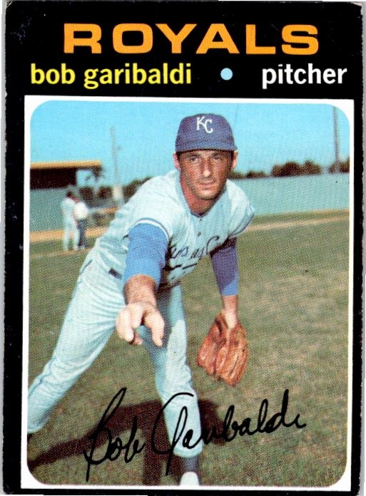 1971 Topps #701 Bob Garibaldi