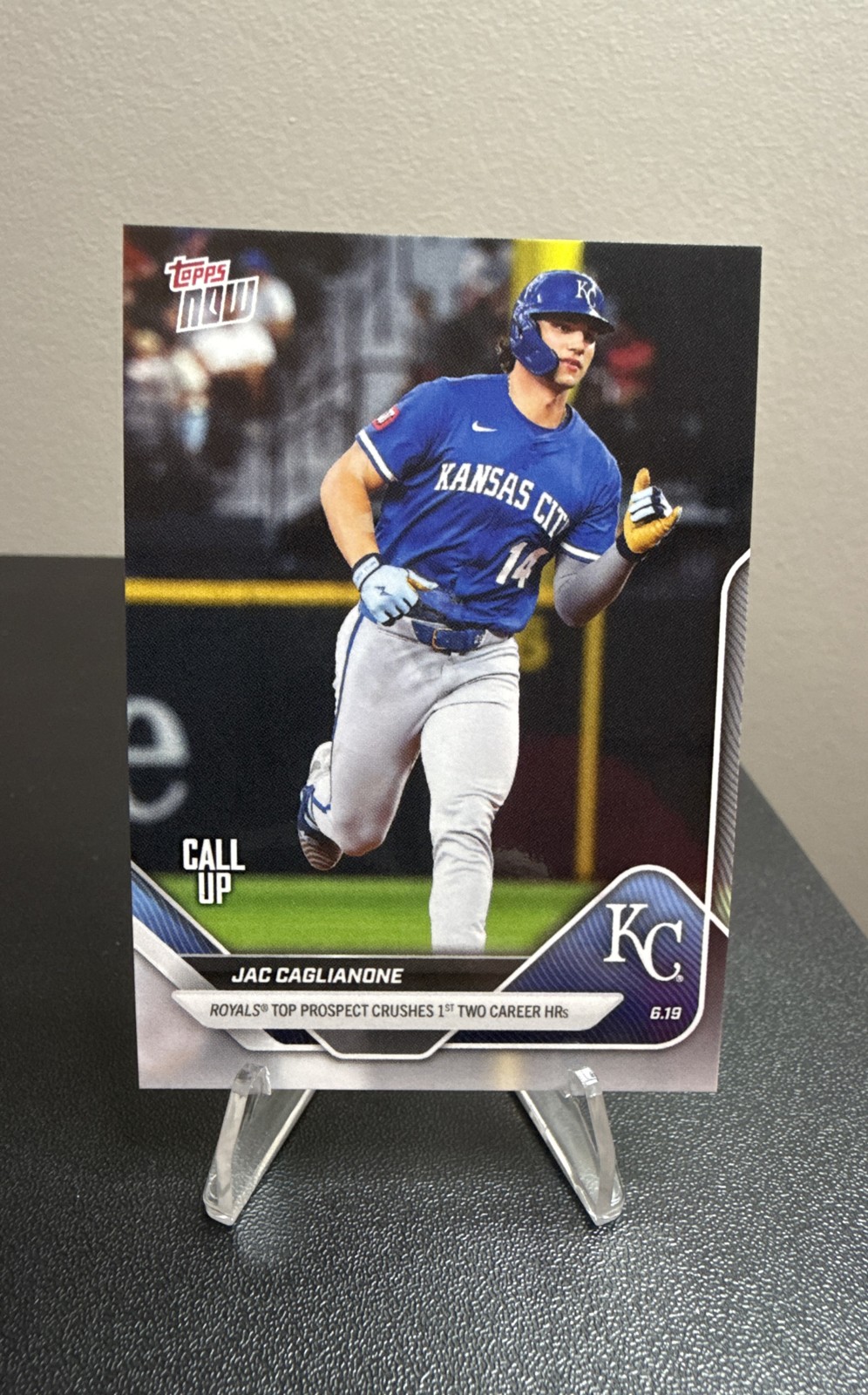 2025 Topps Now – Call-Up Jac Caglianone #320 /11969 (RC)
