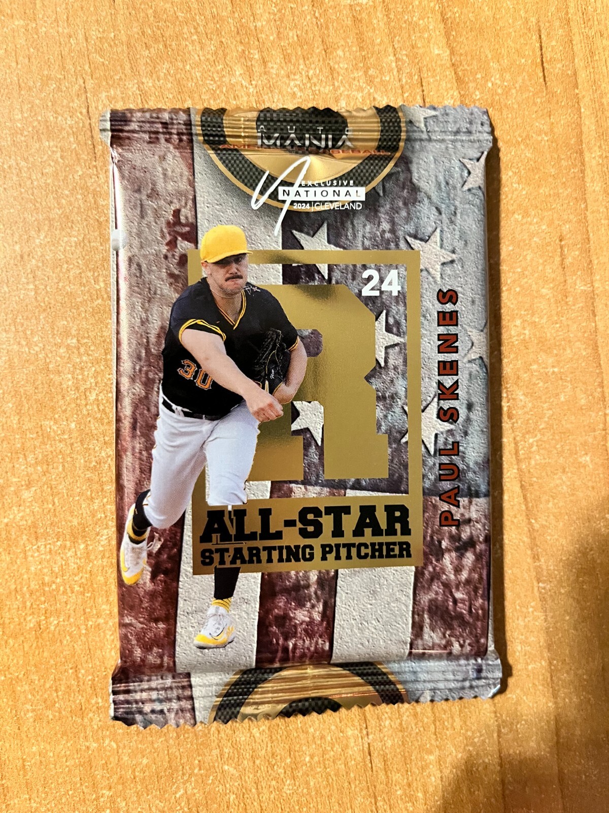 2024 Wild Card National Convention (1) Factory Sealed – Paul Skenes – Promo Pack