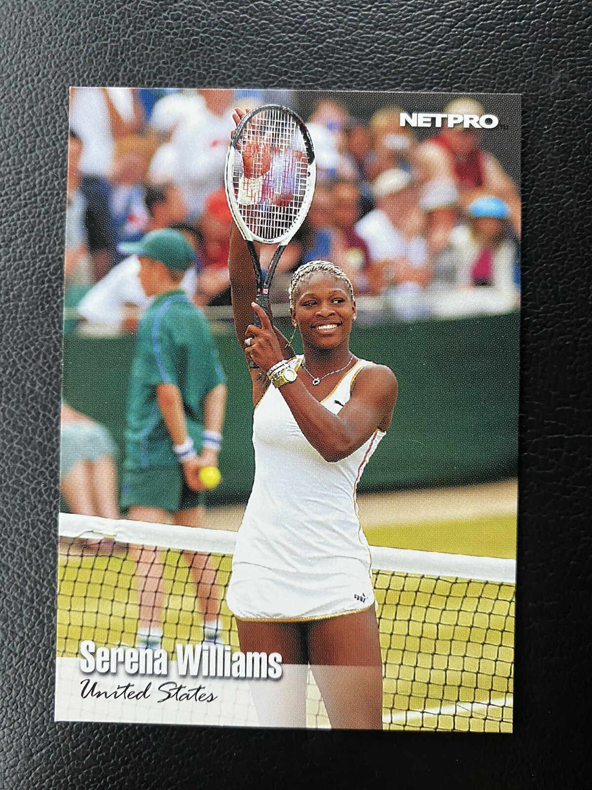2003 NetPro SERENA WILLIAMS Rookie Card RC #100 GOAT Short Print – Legend