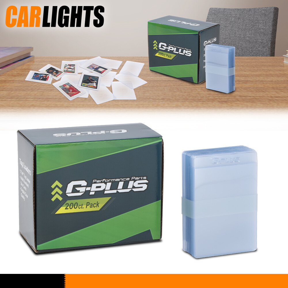 200PCS Waterproof Card Holders I Large Semi Rigid PSA Grading Submission