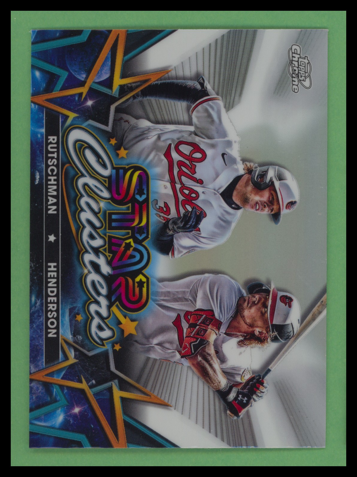 2023 Topps Chrome Cosmic Star Clusters #SC-4 Adley Rutschman Gunnar Henderson