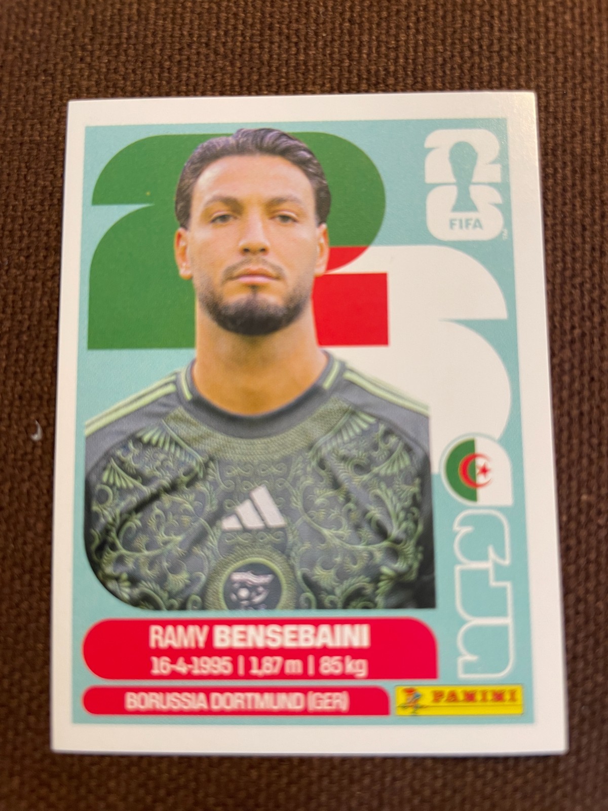 Panini FIFA World Cup 2026 sticker USA edition – Choose your own ALG – ARG