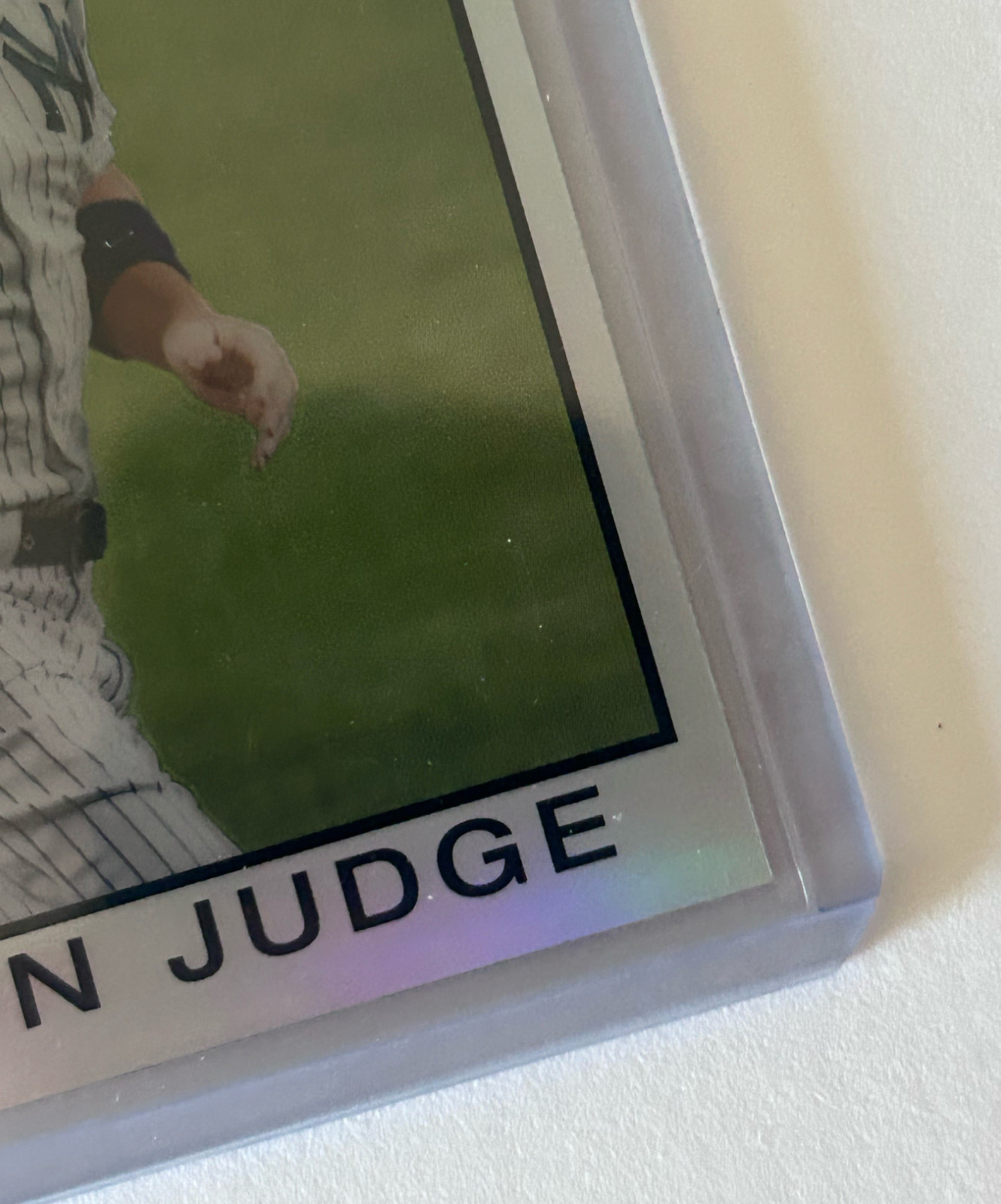 2021 topps chrome 1986 topps baseball aaron judge #86bc-1 yankees | pack pulled