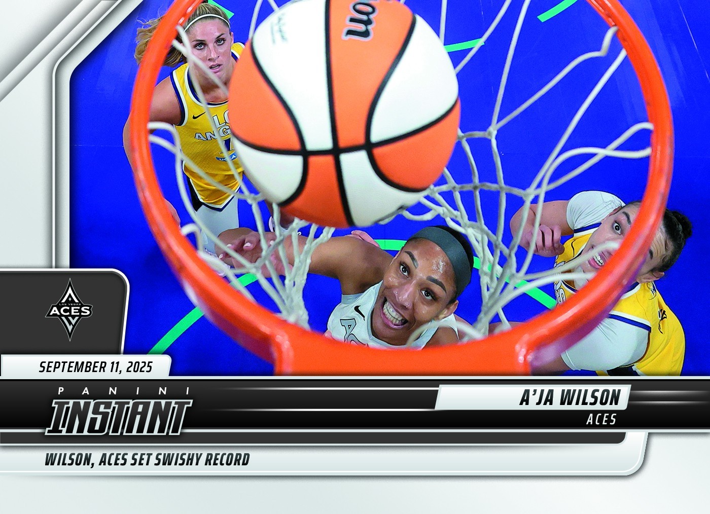 2025 Panini Instant WNBA #289 A’ja Wilson Las Vegas Aces PRESALE