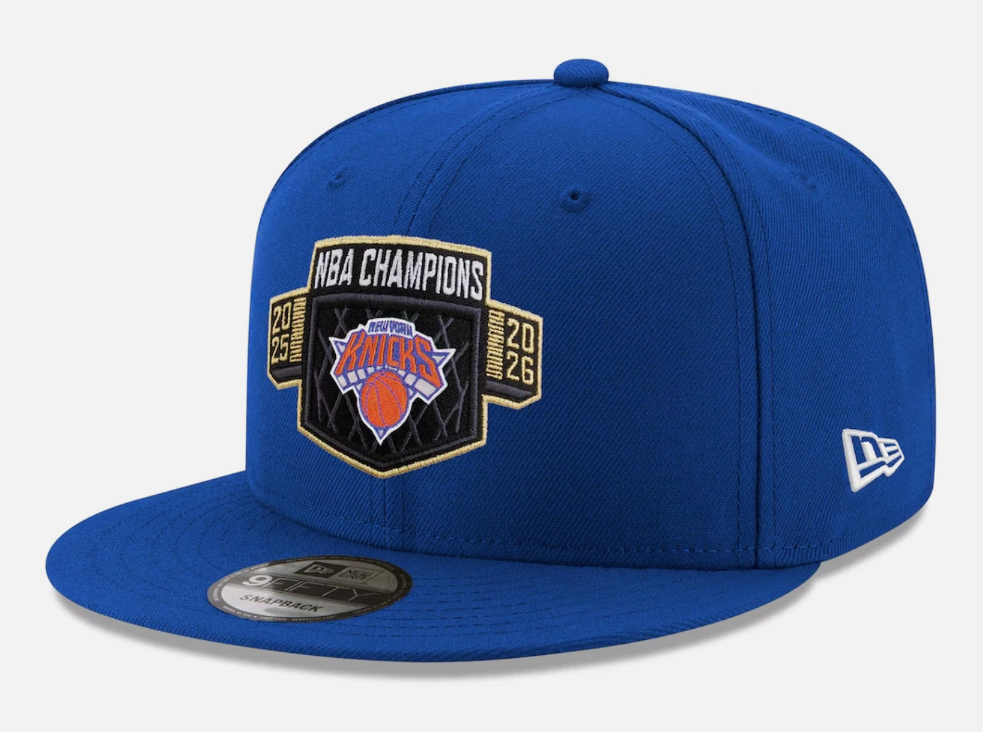 New York Knicks 2026 NBA Finals Champions Locker Room Replica – Blue