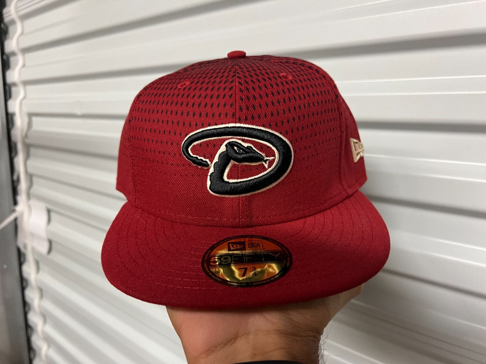 Arizona Diamondbacks MLB Red Fitted Hat – New