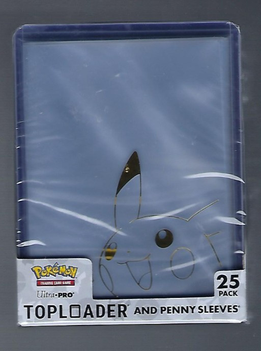 Pokémon Ultra Pro Top Loaders/Penny Sleeves 25 Ct New
