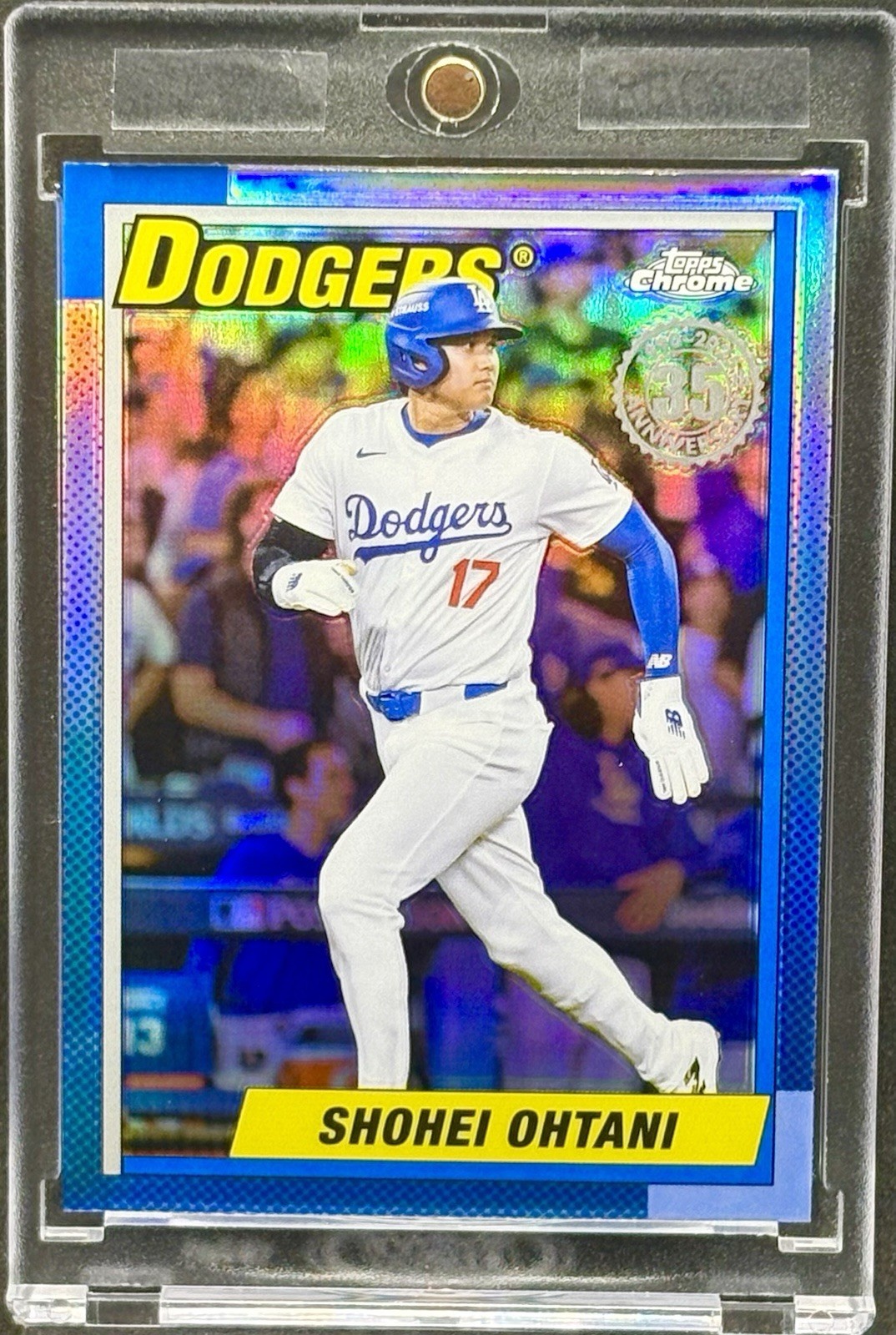 Shohei Ohtani RARE REFRACTOR INVESTMENT CARD TOPPS CHROME DODGERS MVP MINT
