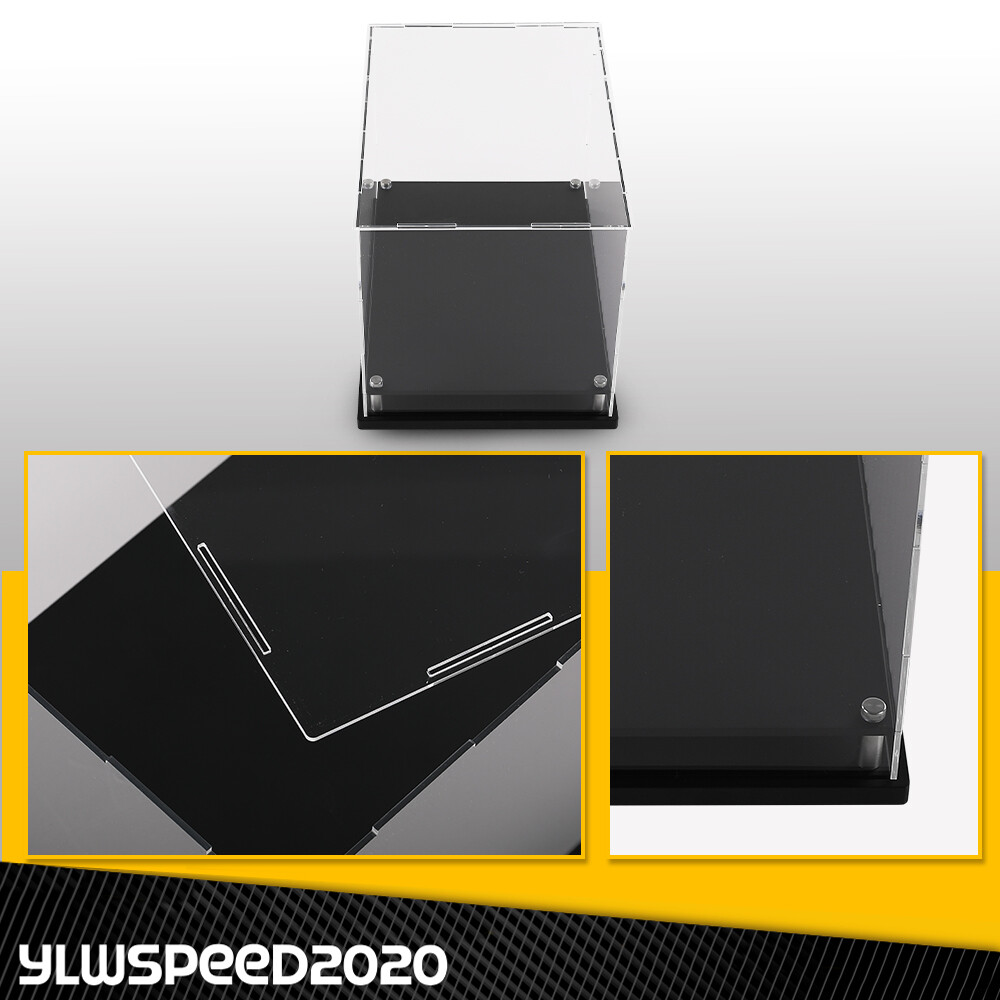 Box Glove Display Case Black Base Riser Stand for Full Size Boxing Glove Holder
