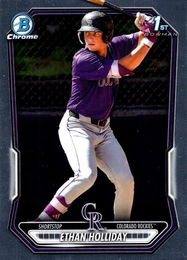 2026 Bowman Baseball Chrome 1st Bowman Prospect Singles — Complete Your Set