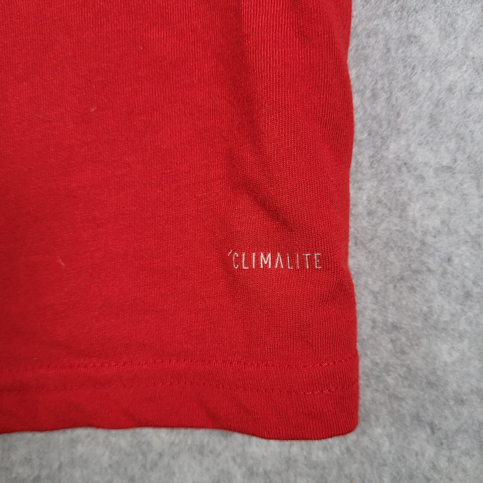 Nebraska Cornhuskers Adidas Ultimate Tee 1/4 Zip Long Sleeve Mens Large Red