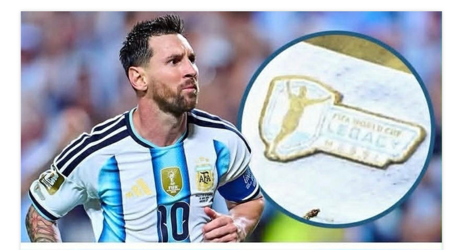 FIFA WORLD CUP 2026 LEGACY MESSI PATCH ARGENTINA TOPPA BADGE