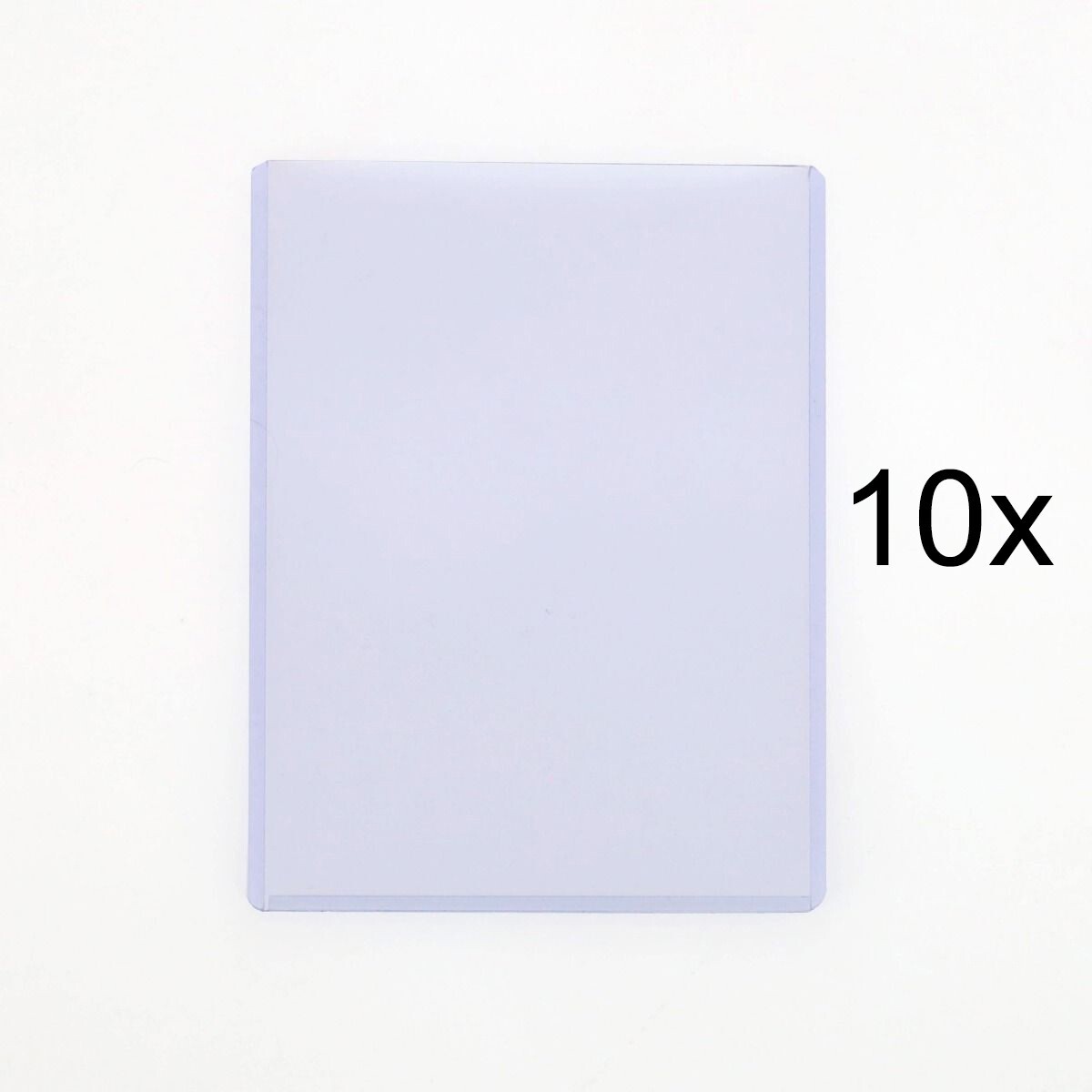 10 BCW Premium 4×6 Toploaders & 10 Soft Inner Sleeve Rigid Card Photo Storage