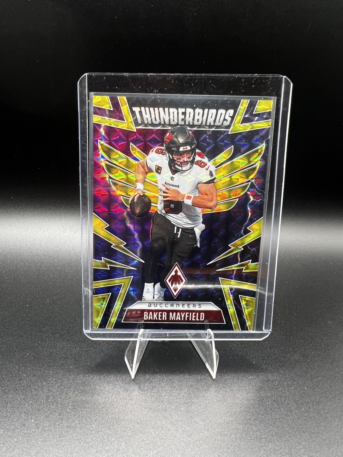 2025 Panini Phoenix – Thunderbirds Baker Mayfield #48 Yellow Pyramids /149