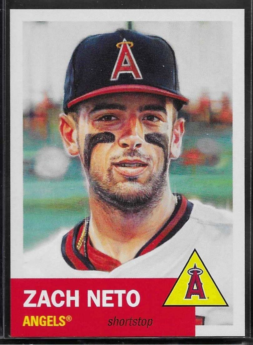 2024 Topps MLB® Living Set® # 730 ZACH NETO Los Angeles Angels 1,745 Printed b