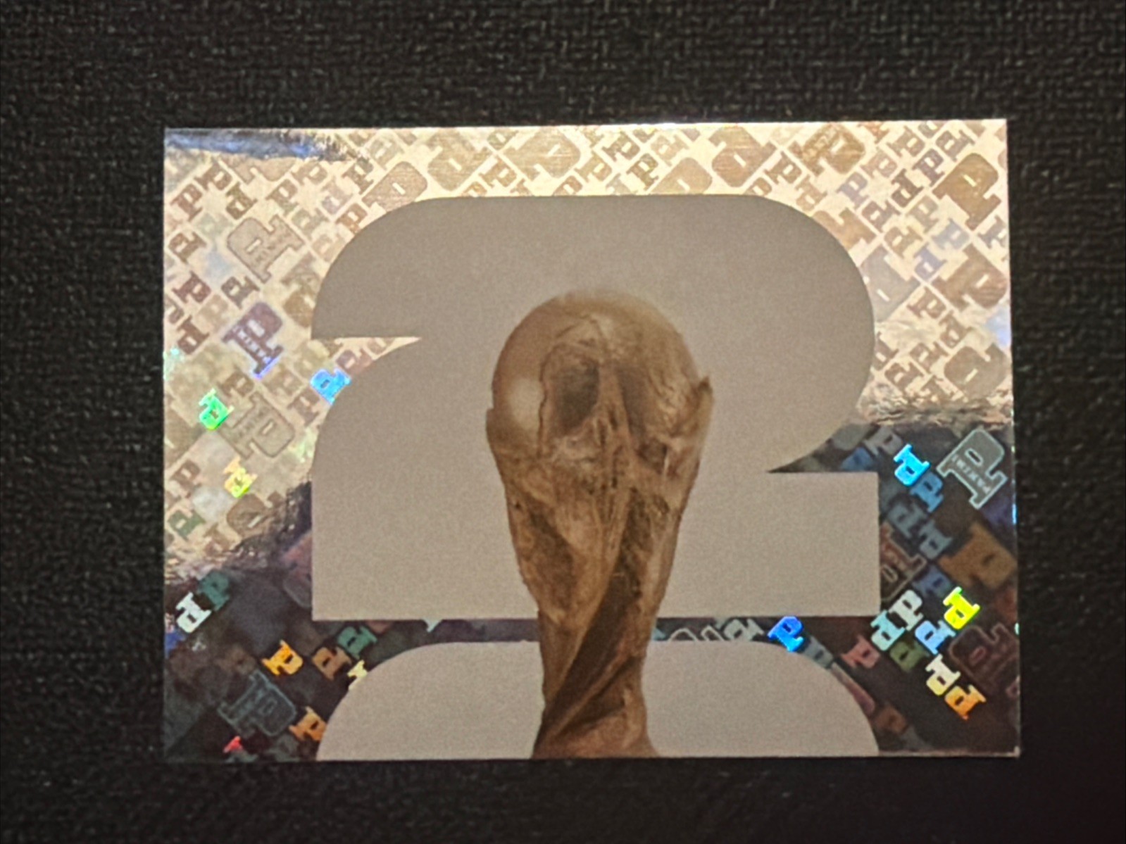 2026 Panini FIFA World Cup FWC1 Trophy Foil Sticker CAN MEX USA Holo